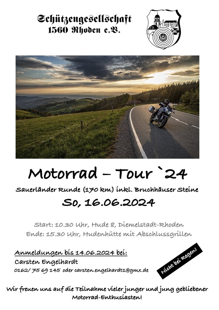 MotorradTour 2024 – “Ready for space!”
